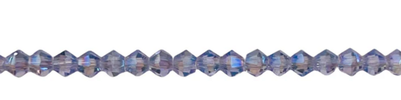 3mm Light Magic Blue Thunder Polish Bicone (144pk) #53L