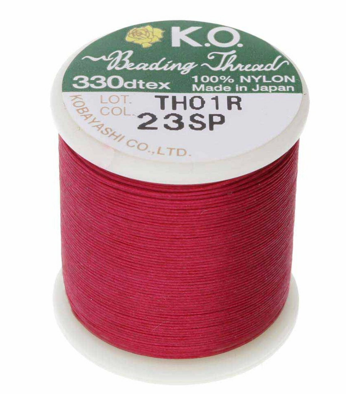 Scarlet Pink KO Thread (55yd spool)