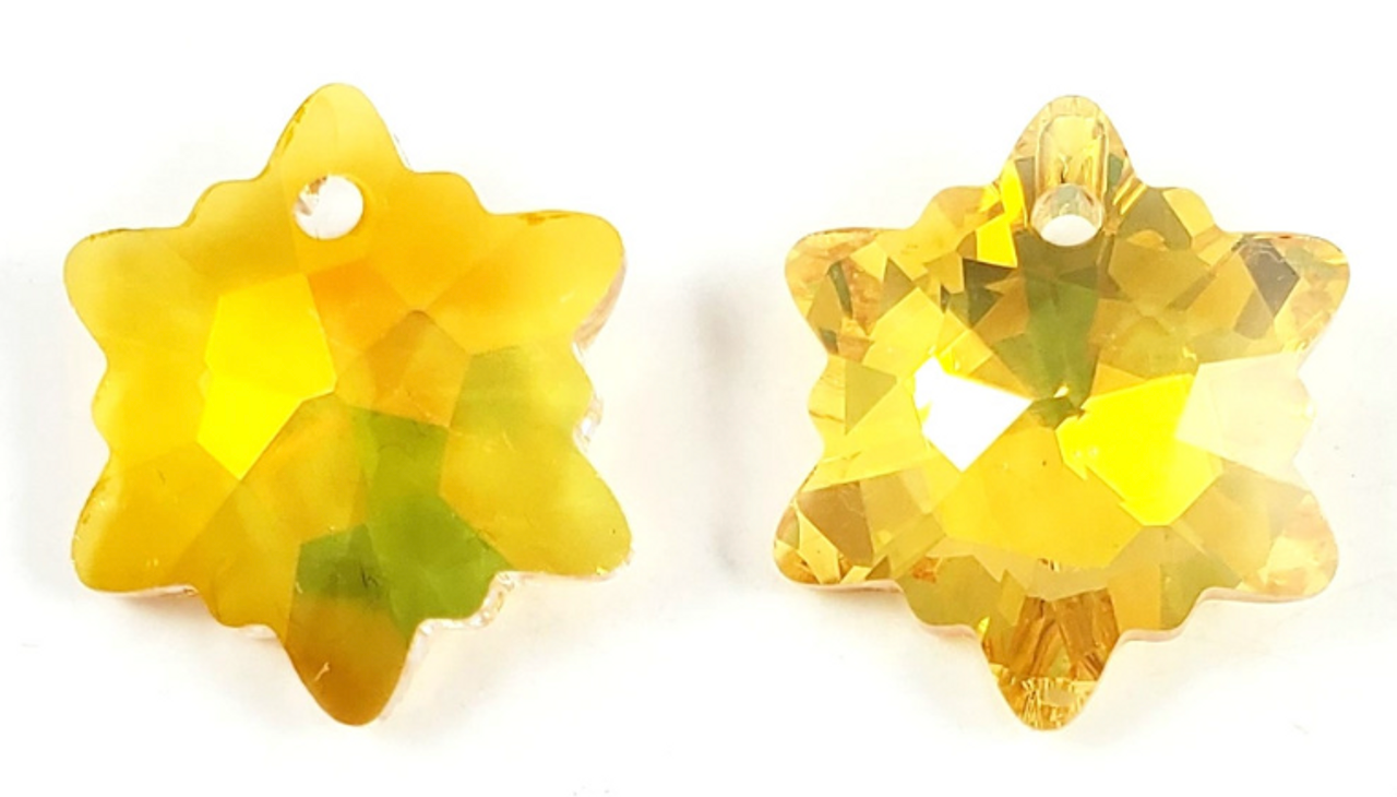 14mm Sunshine Edelweiss Pendant (1 Piece) 14mm Sunshine Edelweiss Pendant (1 Piece)