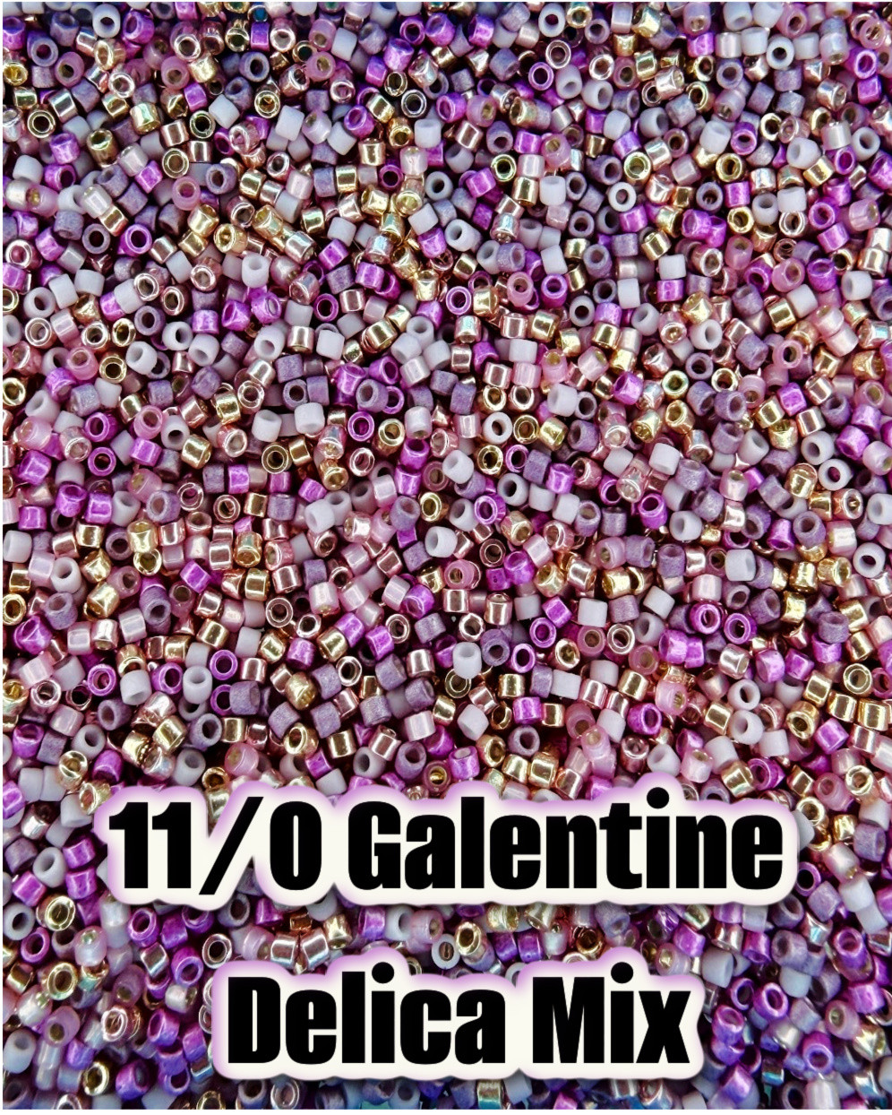 11/0 Galentine Delica Mix (8g)