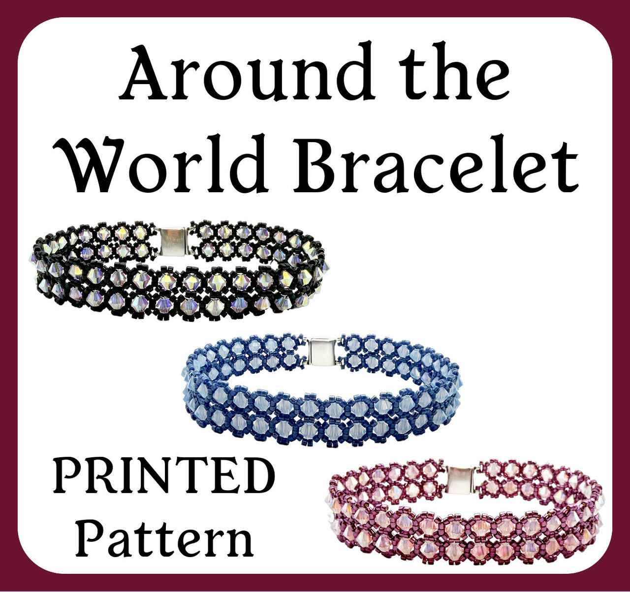 Around the World PRINTED Pattern