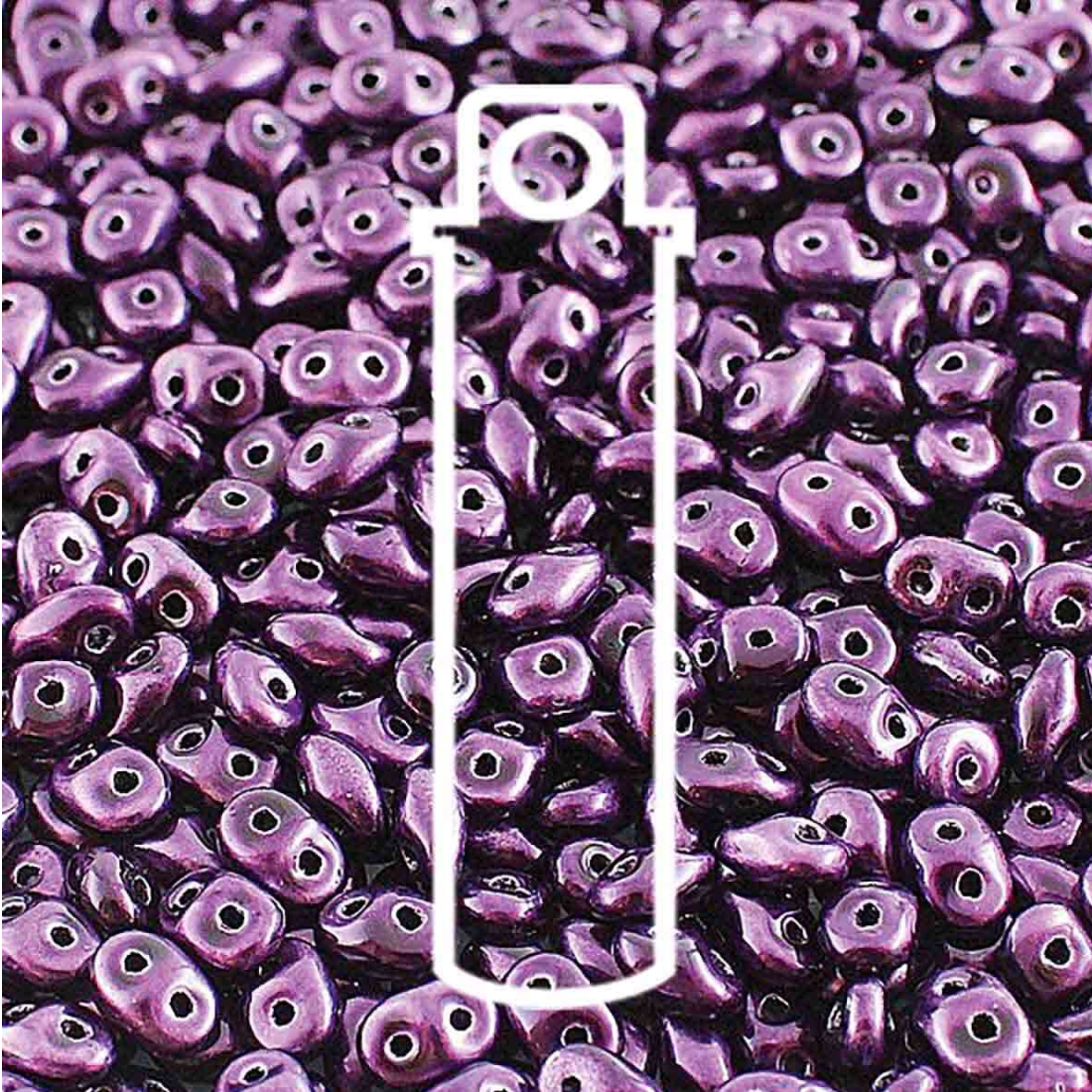 2x4mm Metalust Purple Mini Duo (8g) DU0423980-24202