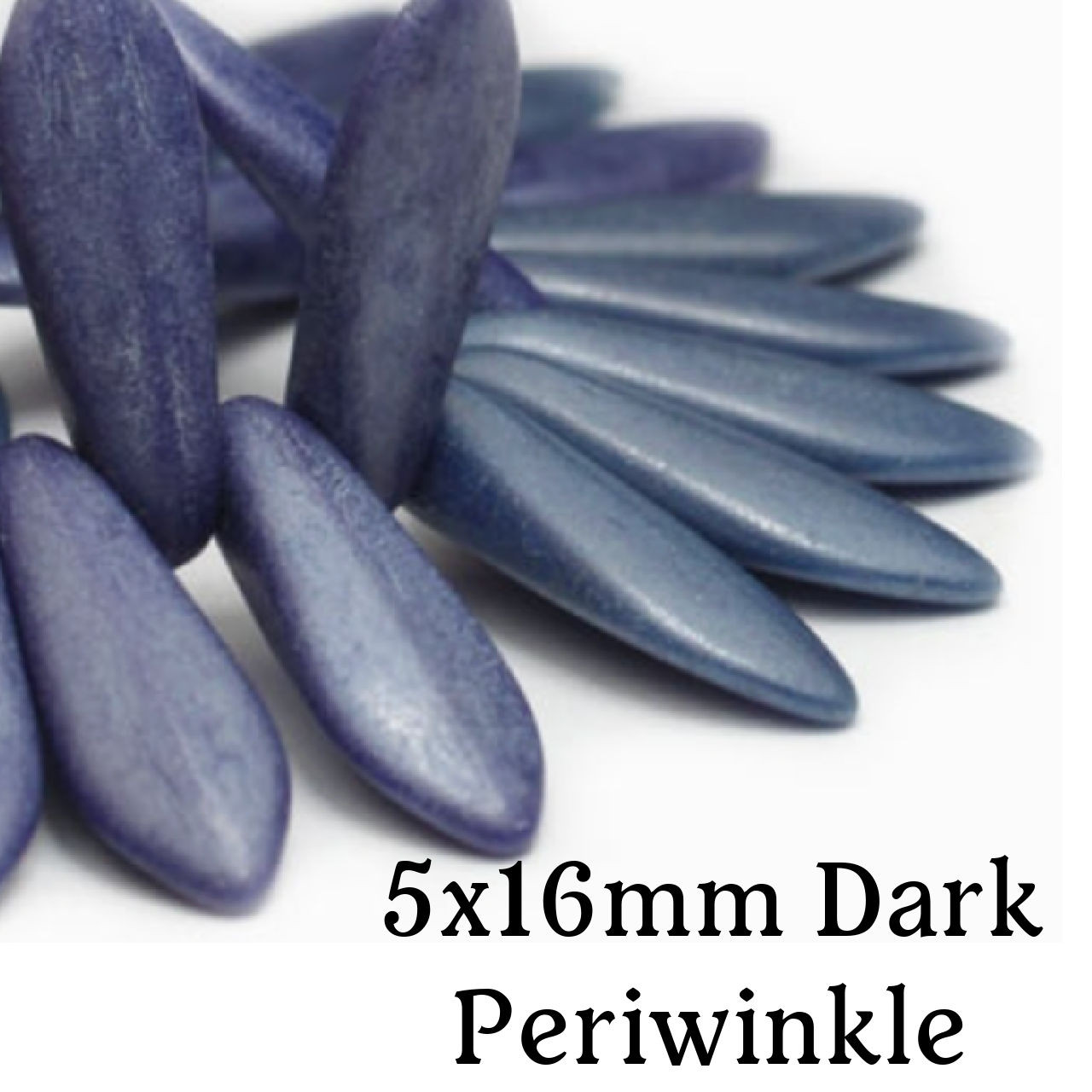 5x16mm Daggers Dark Periwinkle (10pk)