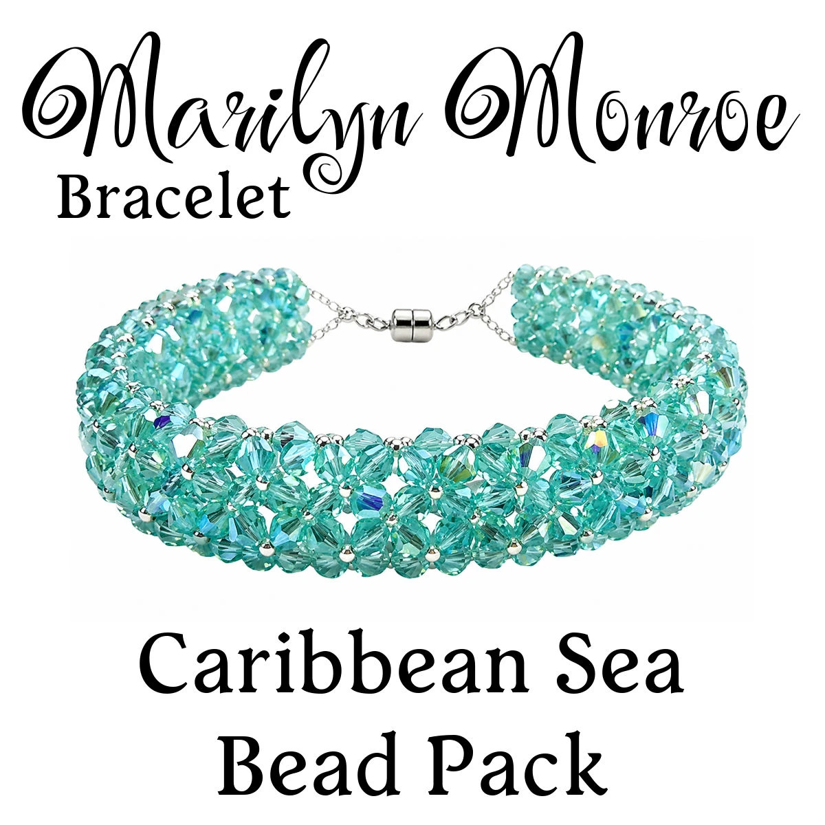Marilyn Monroe Caribbean Sea Bracelet Bead Pack