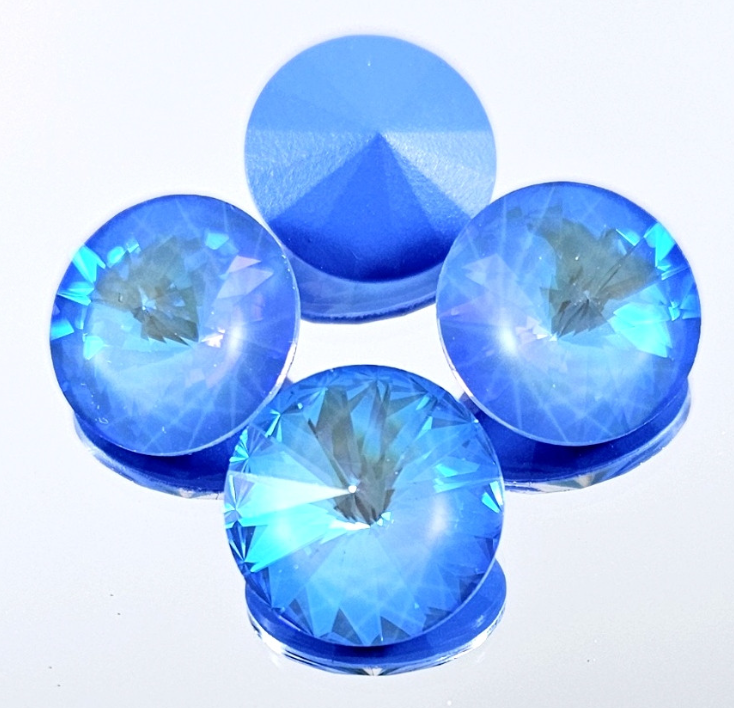 14mm Ultra AB Sapphire Rivoli