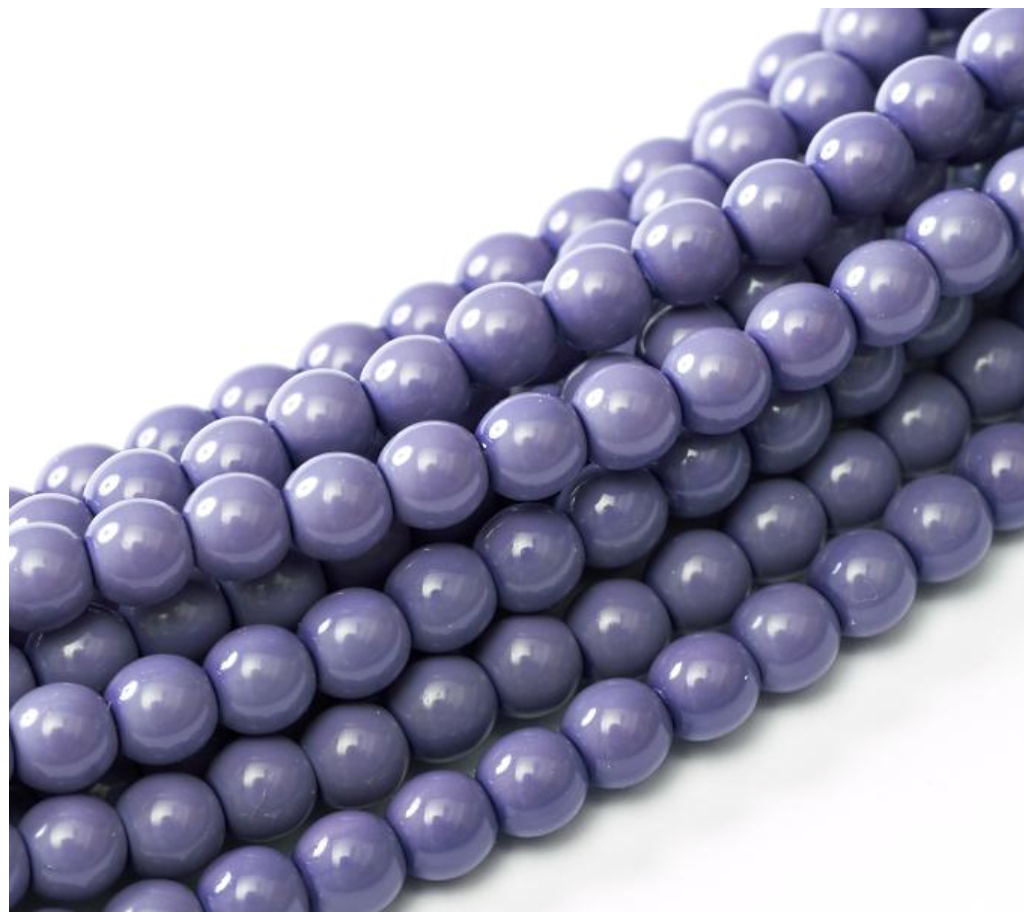 6mm Light Plum Fiesta Pearls (50pk) #48257