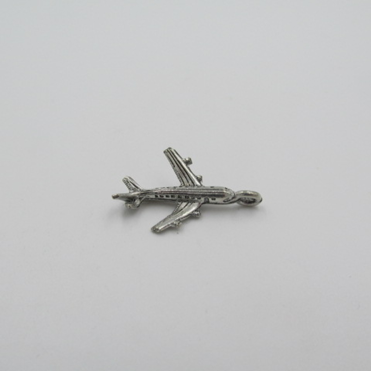 Airplane Pewter Charm