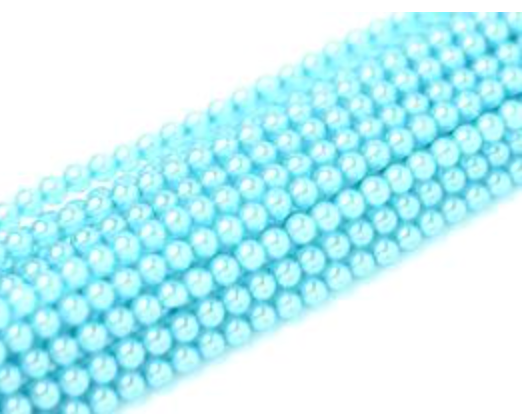 3mm Air Blue Pearls (100pk) #63345