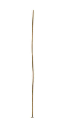 3" Antique Brass Headpins (24pk)
