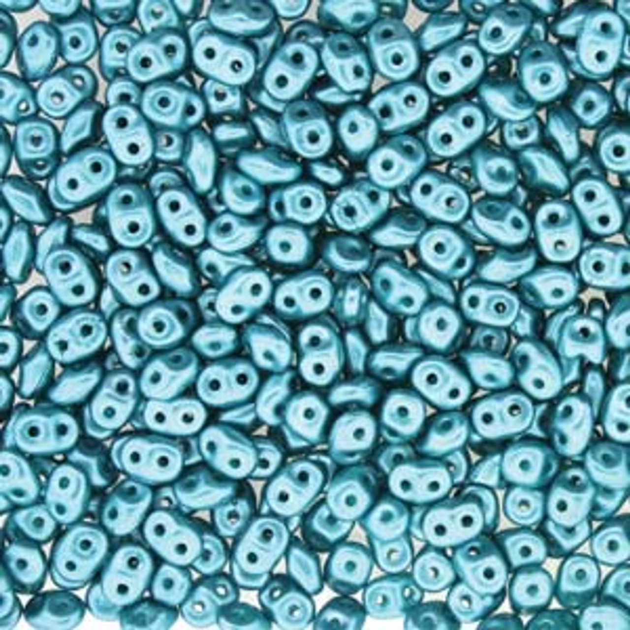 2.5x5mm Pastel Emerald Superduo 8 Grams DU0525043