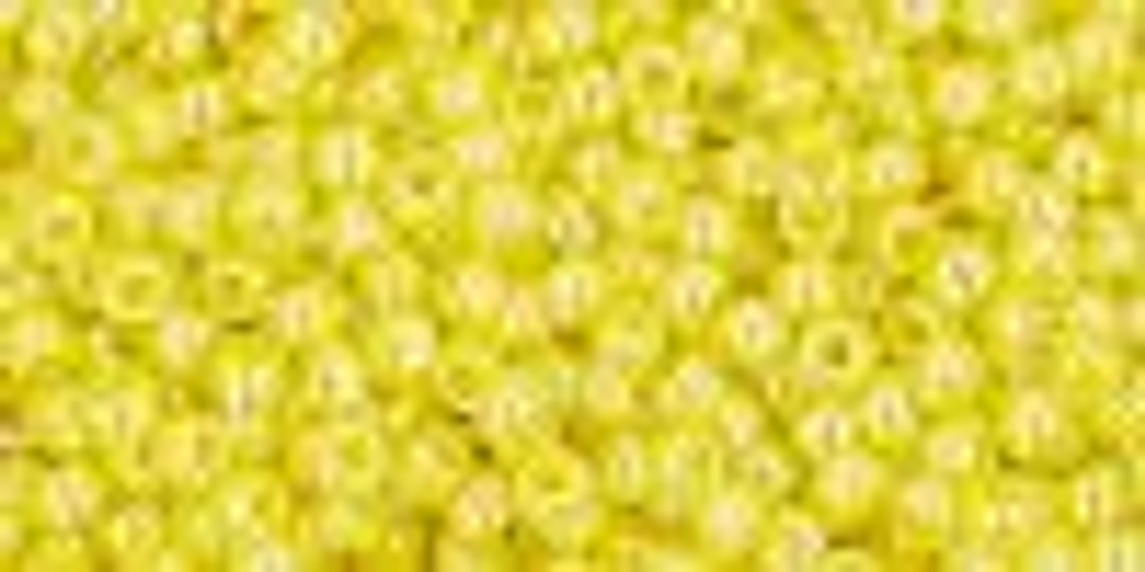 11/0 Opaque Luster Dandelion TOHO Seed Beads (22 Grams) 11-128