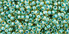 11/0 Inner Color Jonquil / Turquoise TOHO Seed Beads 11-953 (20g)
