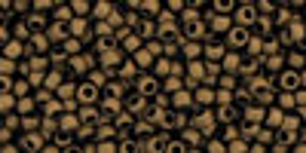 11/0 Frosted Bronze TOHO Seed Beads (20 Grams)