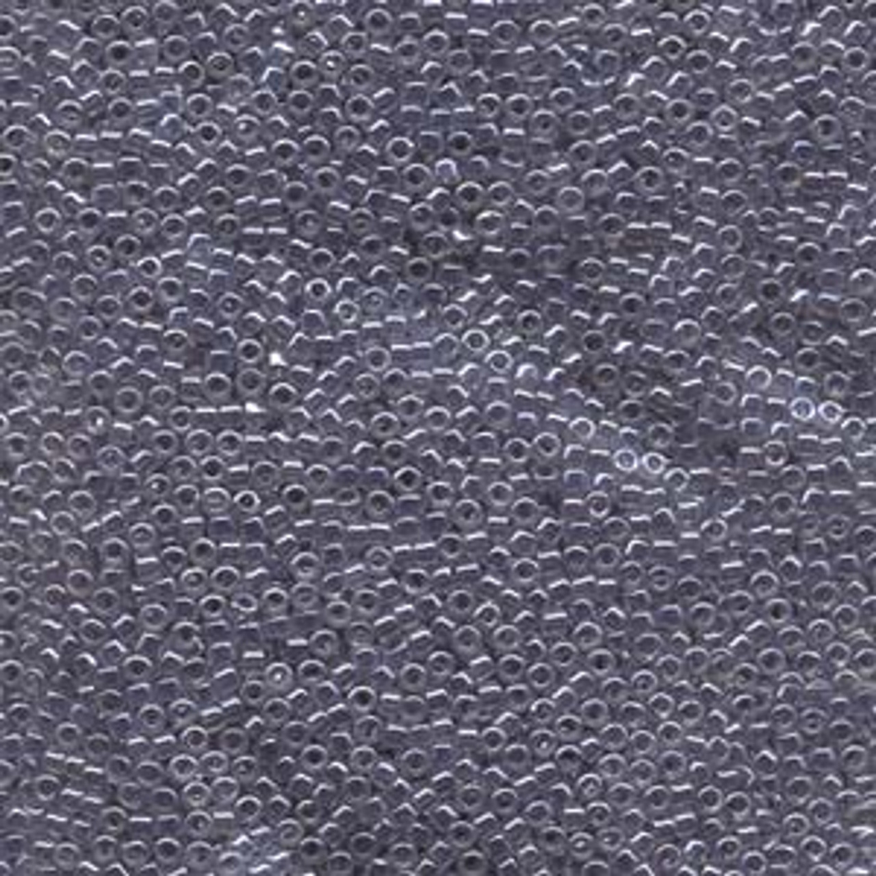 11/0 Lined Crystal/Grey Delica Beads db242 (7.2 Grams)