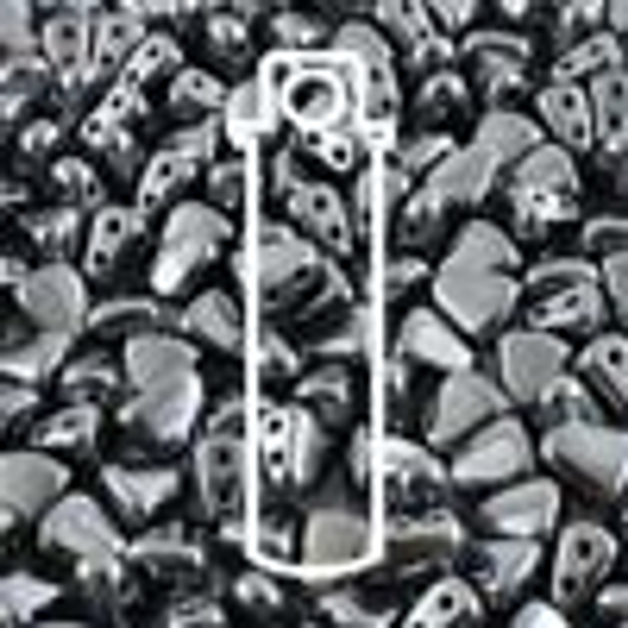 6x5mm Gunmetal Nib Bit Beads (23 Grams) Off the Beaded Path