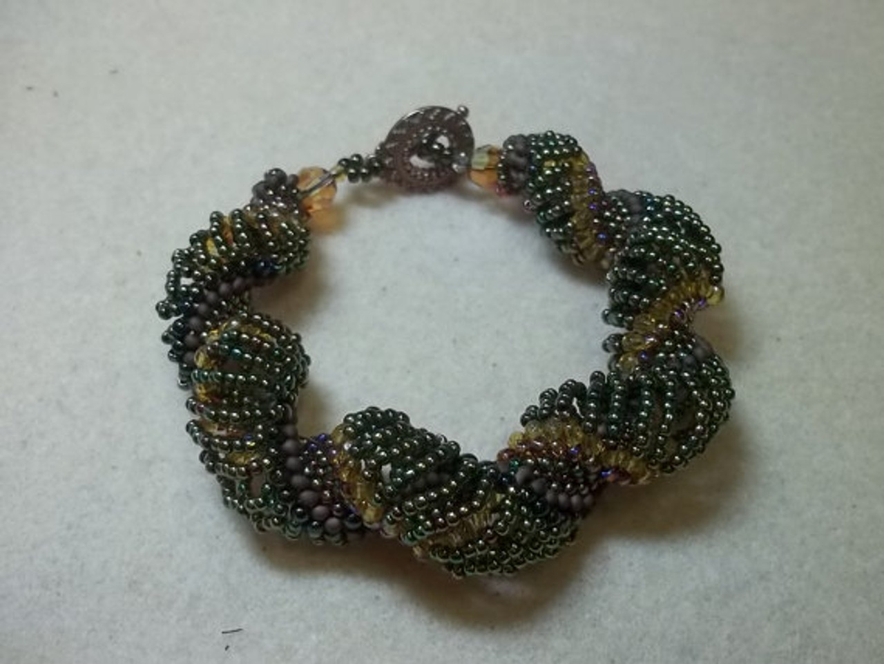 Expanding Curves Bracelet Tutorial - INSTANT DOWNLOAD