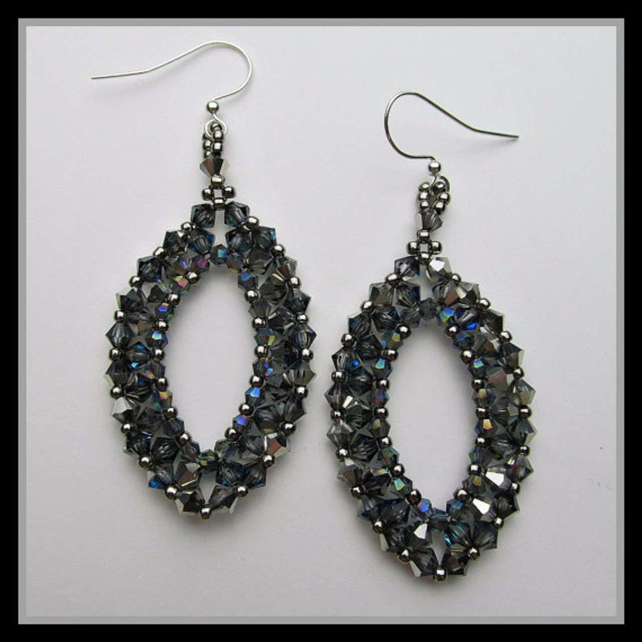 Raining on Prom Night Earrings INSTANT DOWNLOAD Tutorial