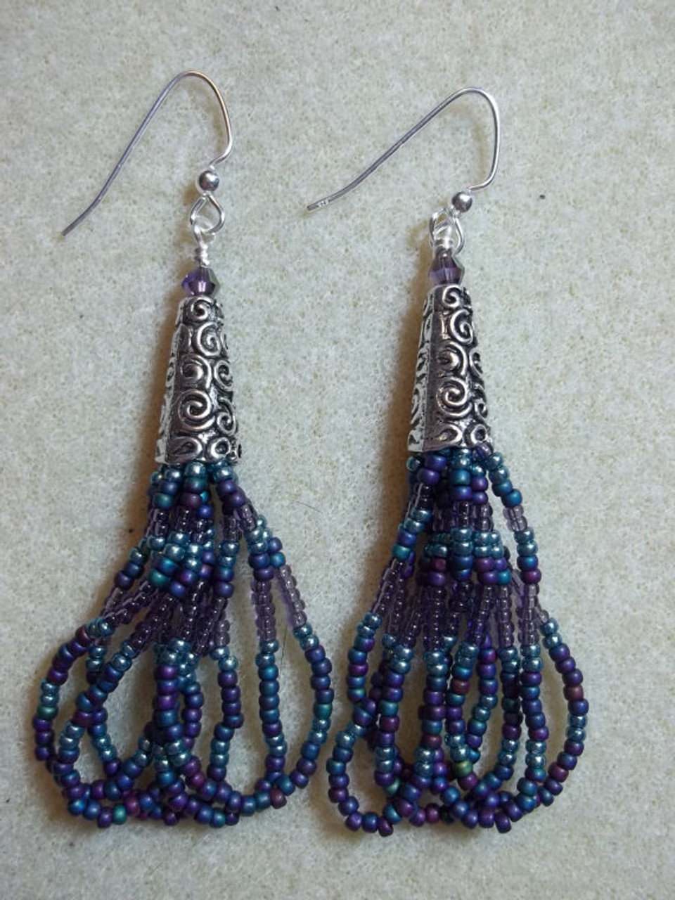 Sassy Senorita Earrings INSTANT DOWNLOAD Tutorial