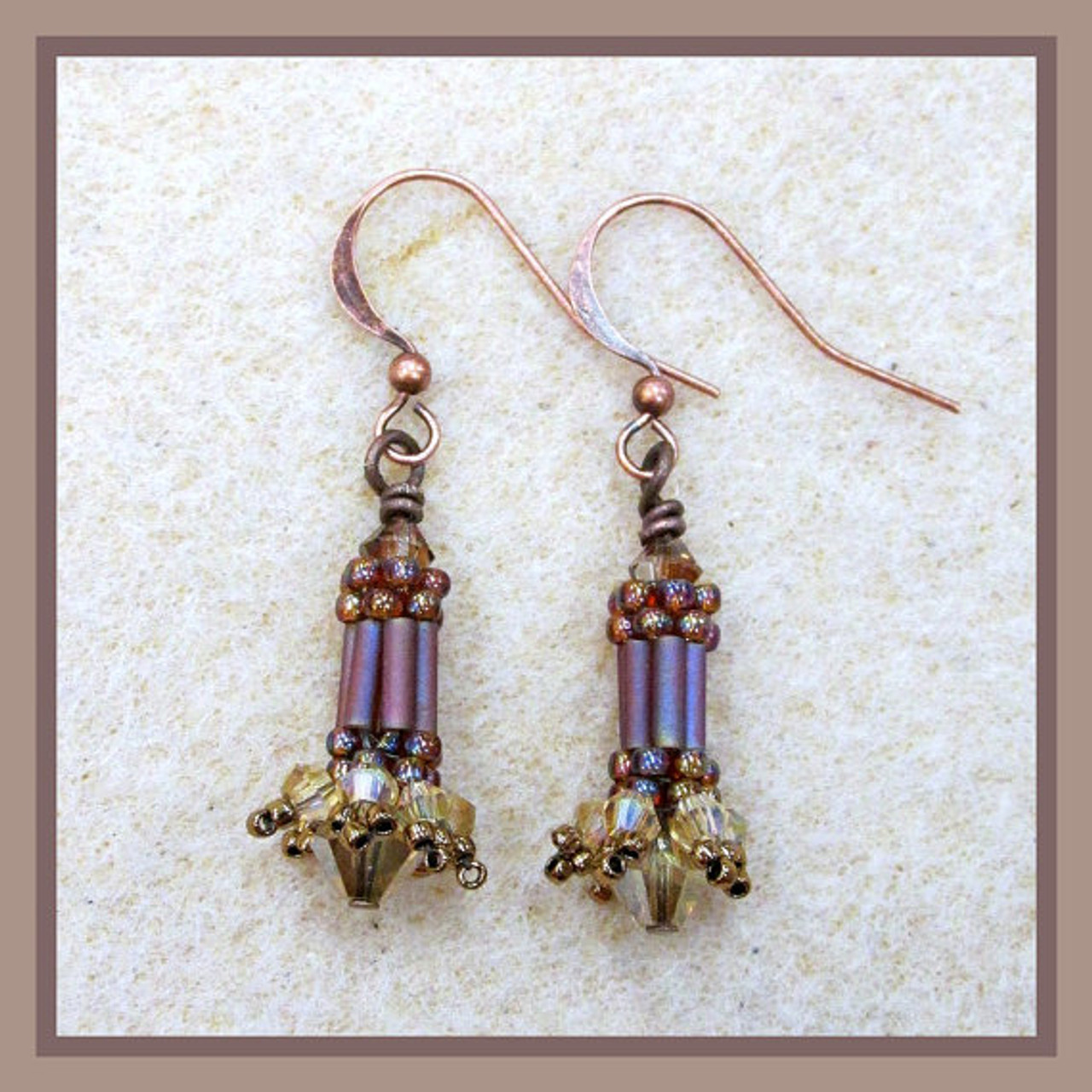 Carnival Earrings INSTANT DOWNLOAD Tutorial