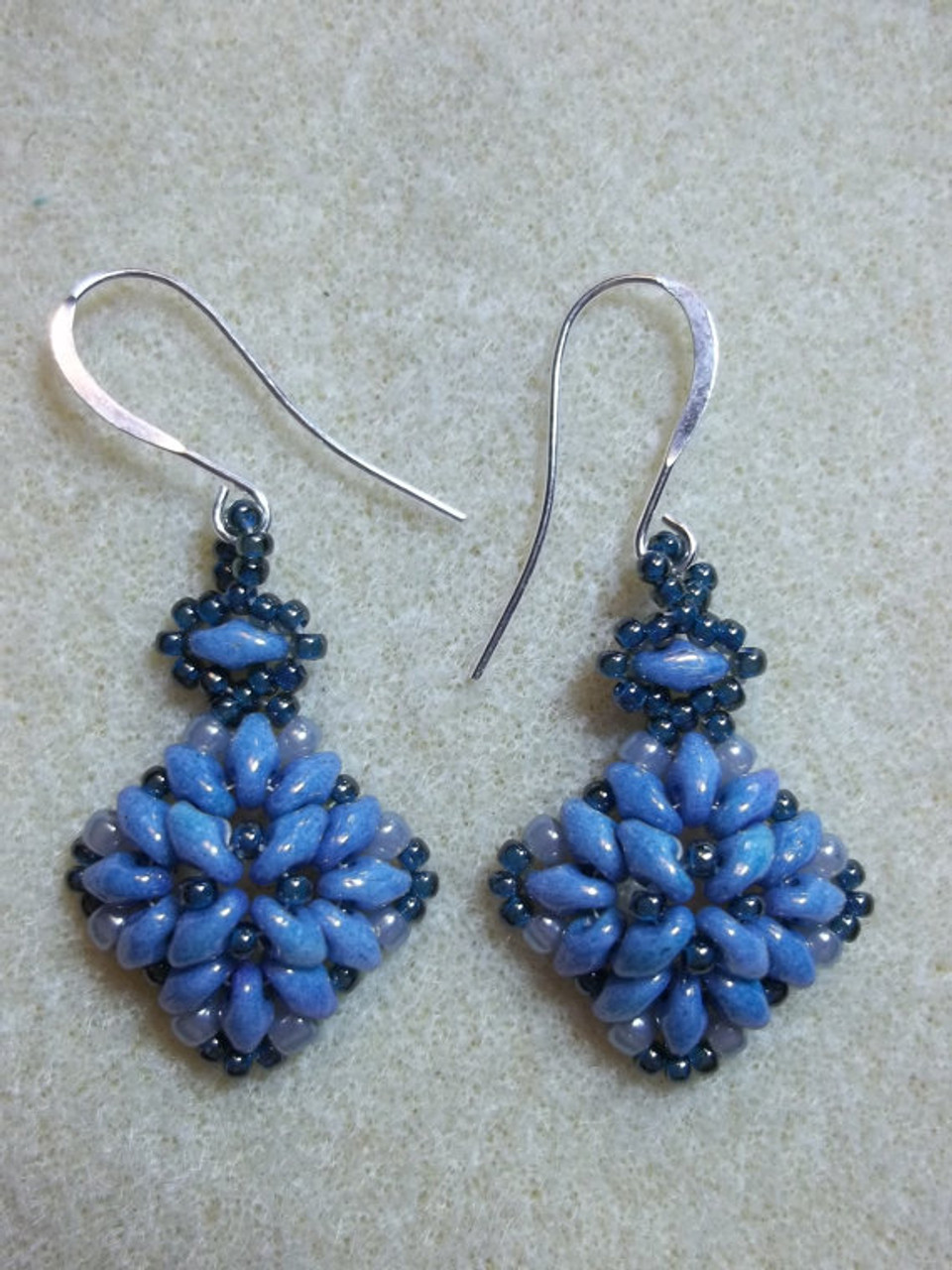 Corundom Earrings INSTANT DOWNLOAD Tutorial
