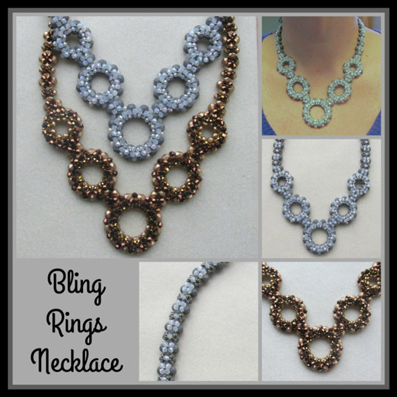 Bling Ring Necklace Tutorial