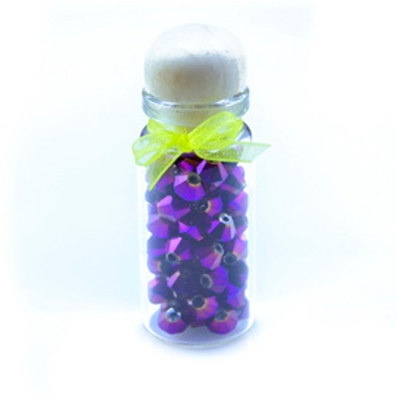 4mm Purple Light Thunder Polish Crystal Bicones (144pk) 4BI40