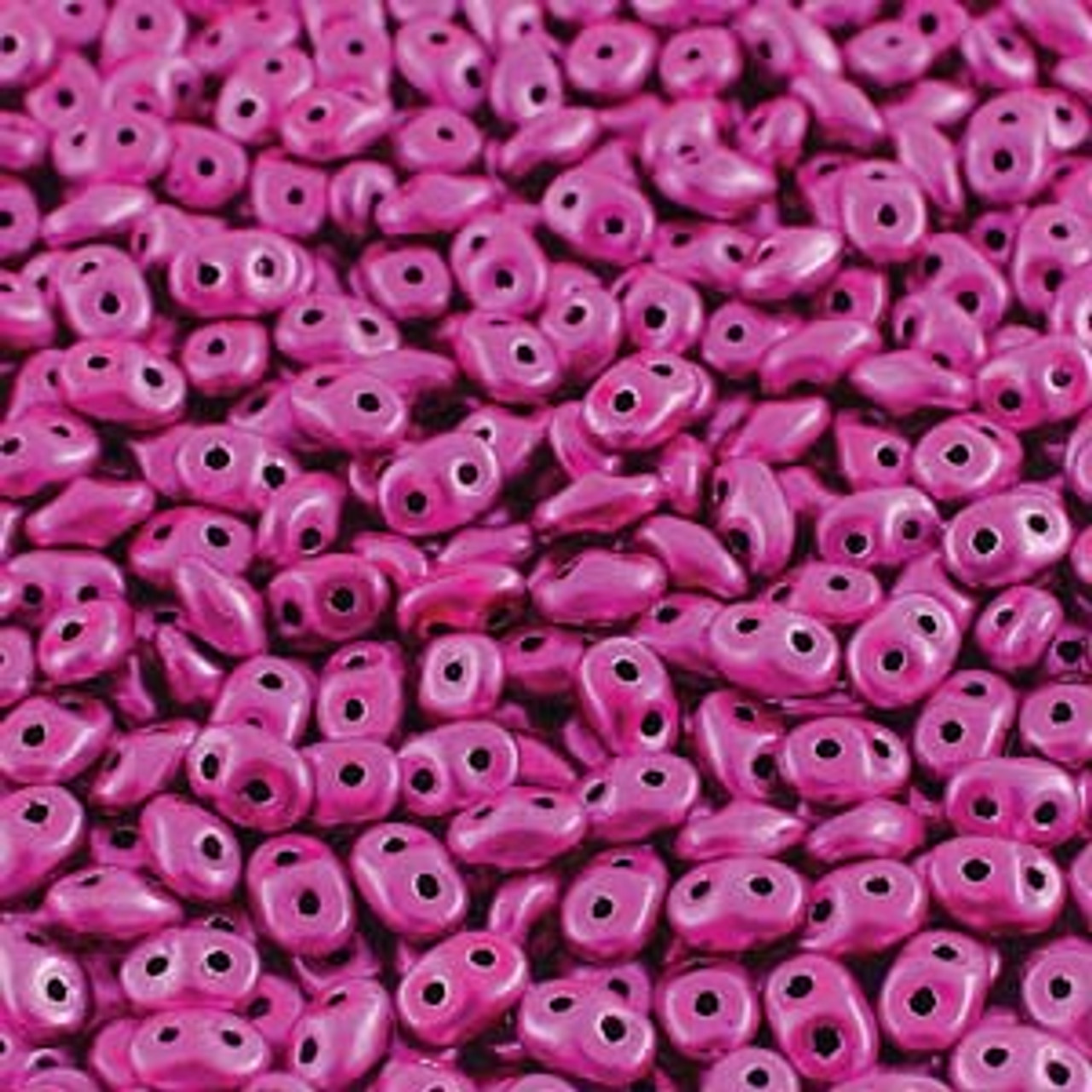 2.5x5mm Metalust Hot Pink Superduo (8 Grams) DU0523980-24207