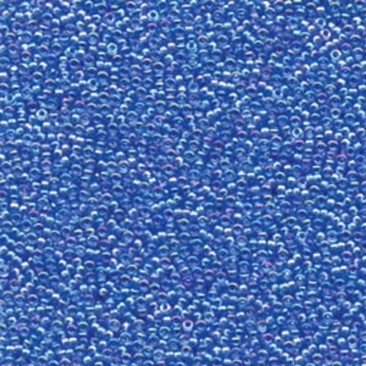 15/0 Transp Sapphire AB Miyuki Seed Beads (7.2 Grams) 15-150FR