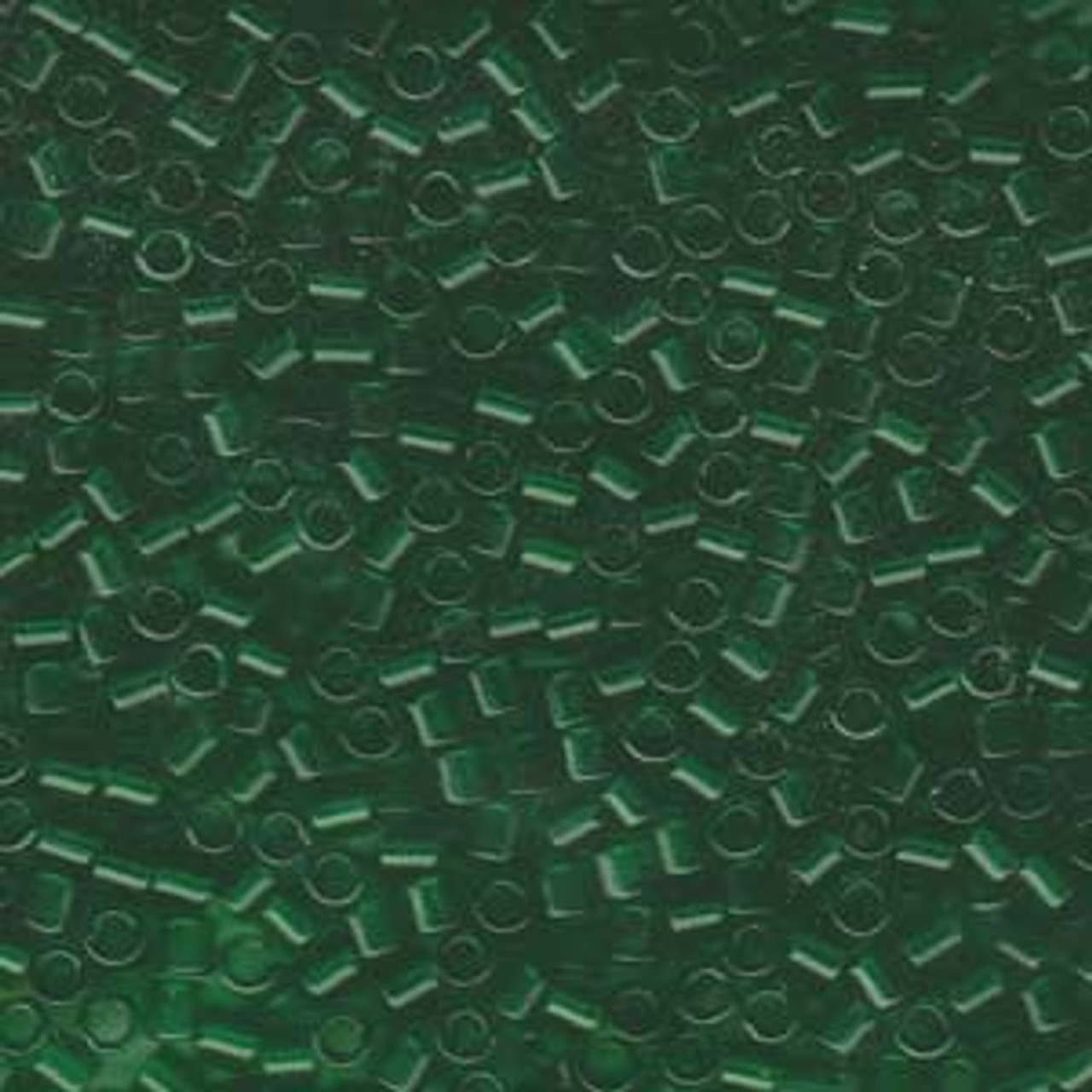 8/0 Transparent Green Delica (DBL-0705) (8 Grams)