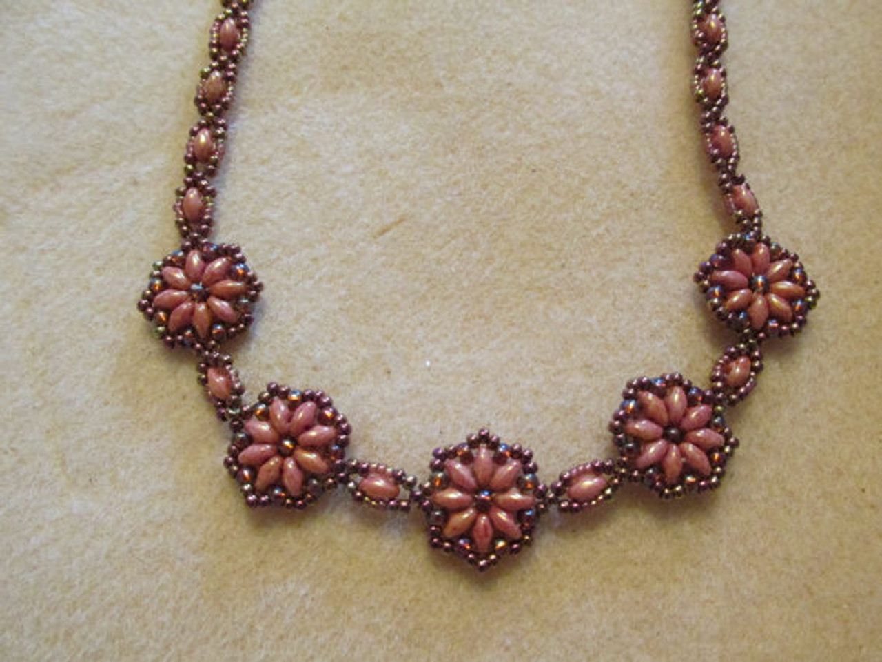 Fun Floral Necklace INSTANT DOWNLOAD Tutorial