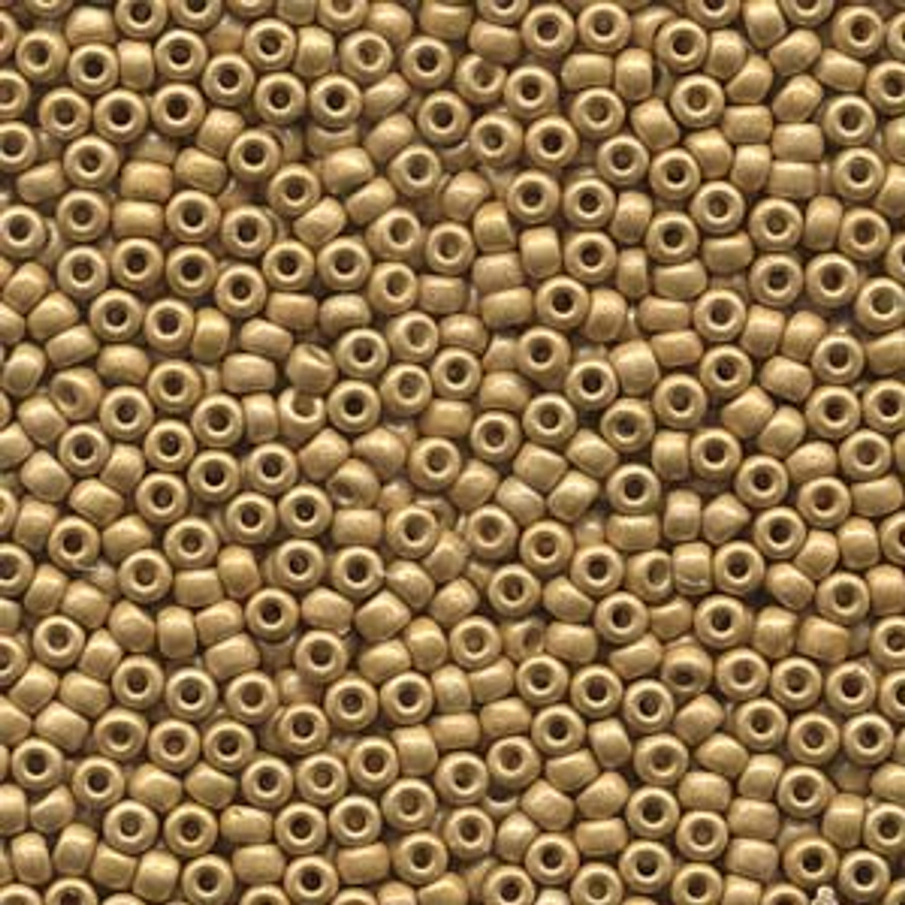 8/0 Duracoat Galvanized Matte Gold Miyuki Seed Beads (8 Grams)