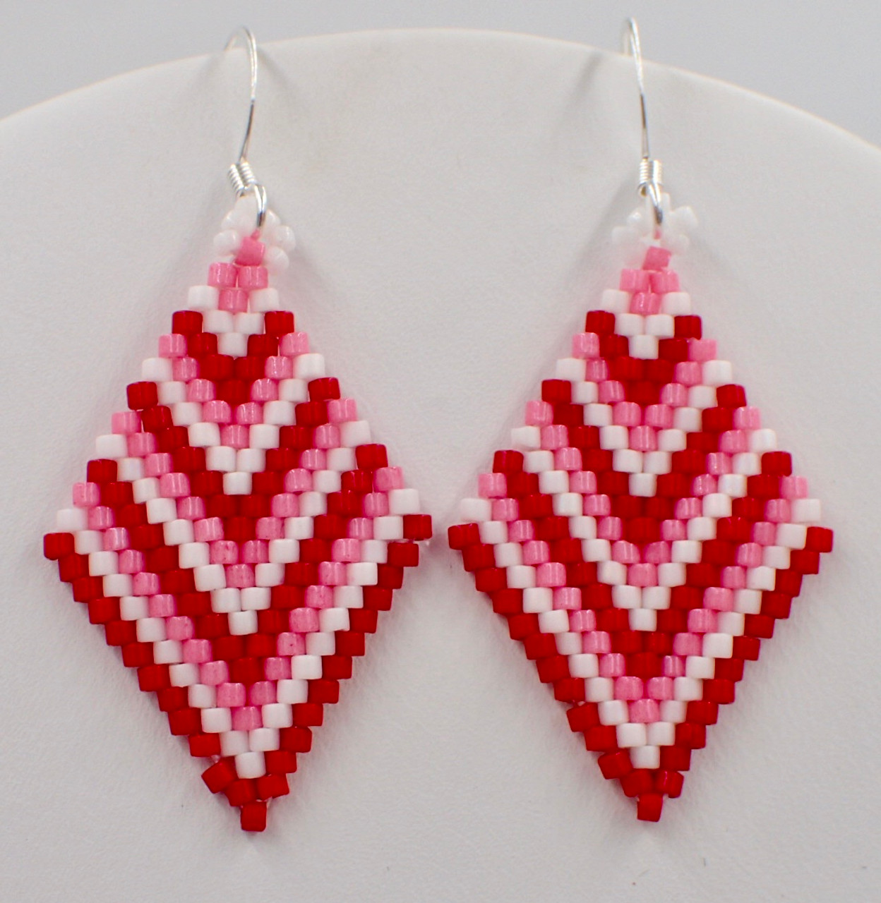 V is for Valentine Earrings PRINTED Pattern