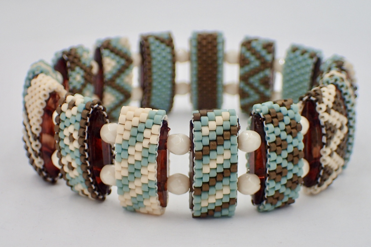 Peyote Stitch Ring 5 Pattern Bundle - Instant Digital Download