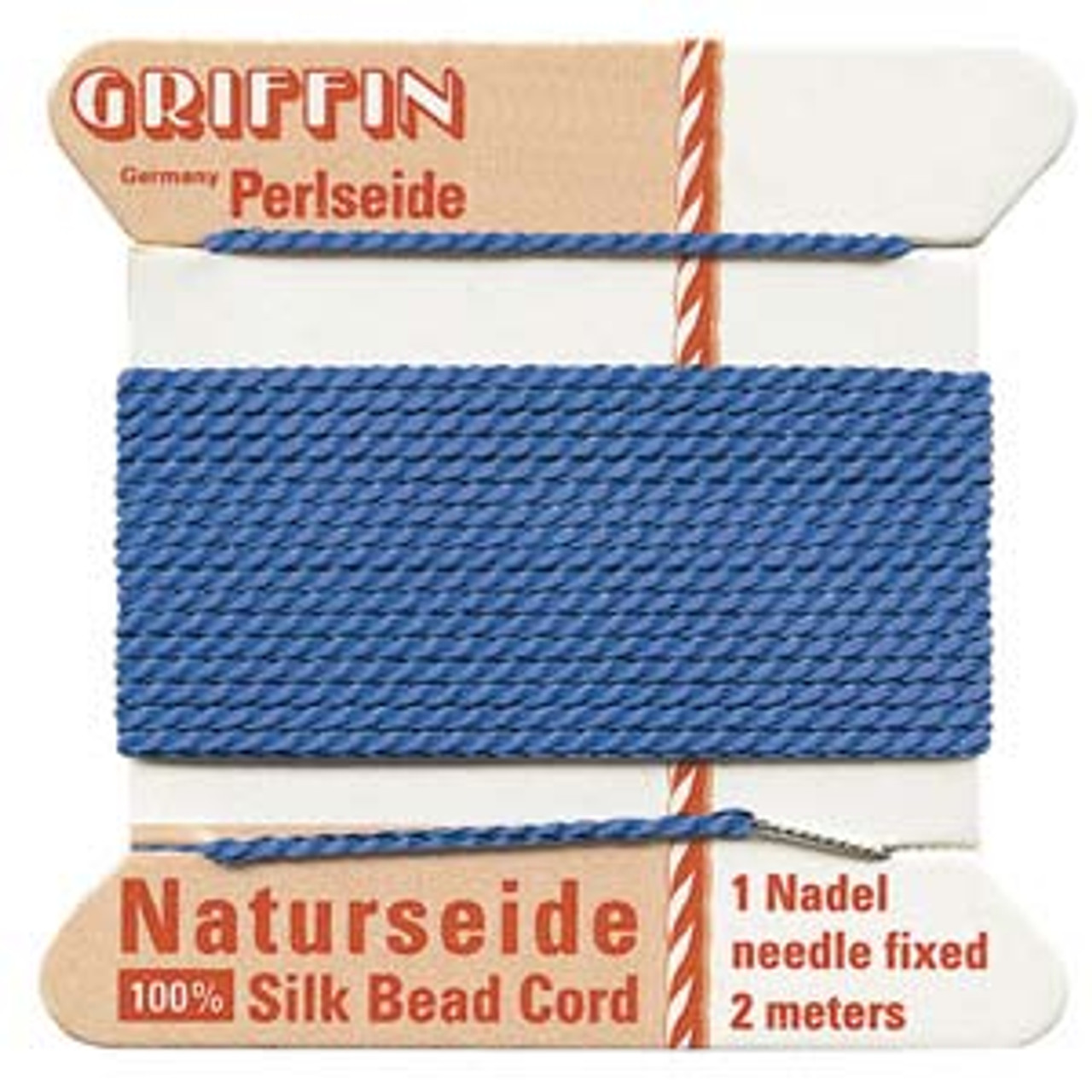 Number 10 Blue Griffin Silk Cord