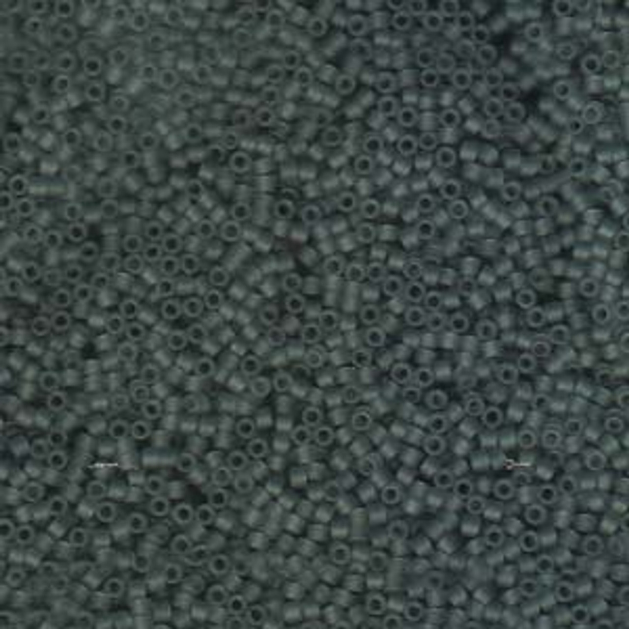 11/0 Matte Transparent Grey Delica DB749 (8 Grams)