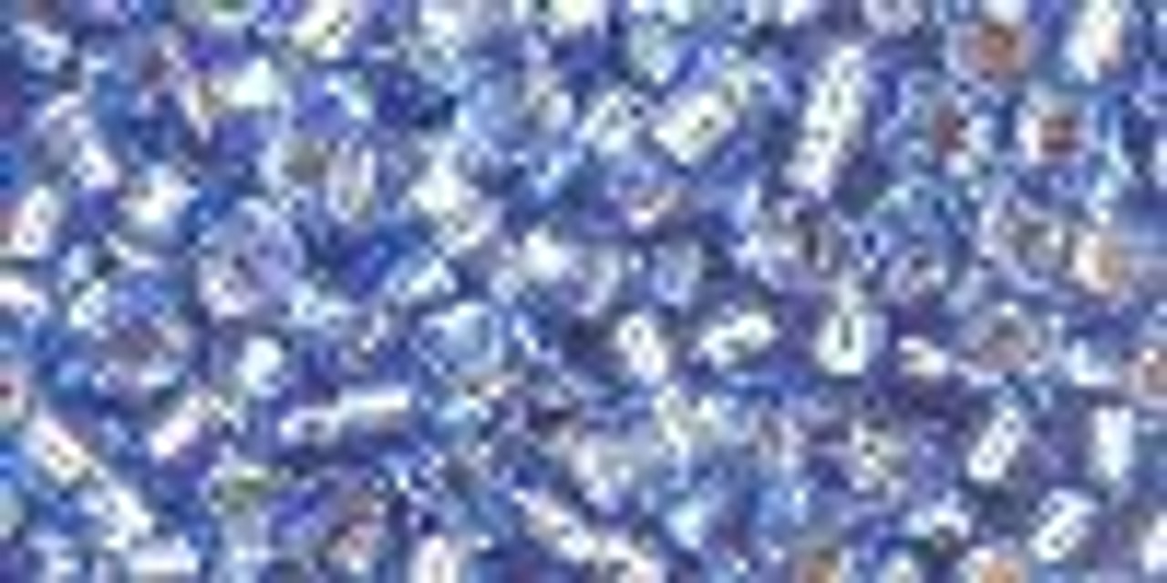 8/0 Toho Silver Lined Light Sapphire Seed Beads (20 Grams) 08-33