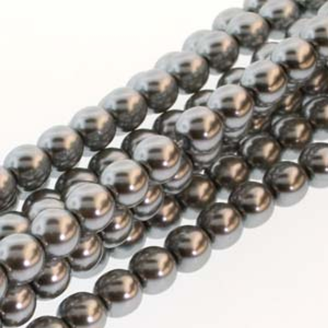 3mm Silver Glass Pearls (150pk)