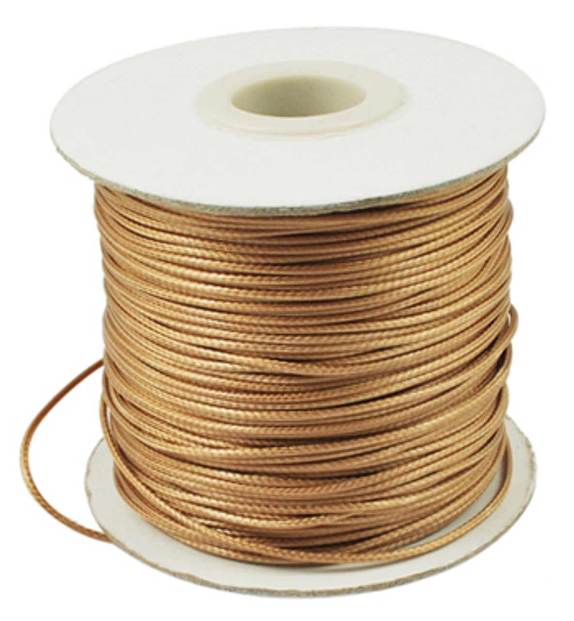 Knot It Waxed Brazilian Polyester Cord METALLICS