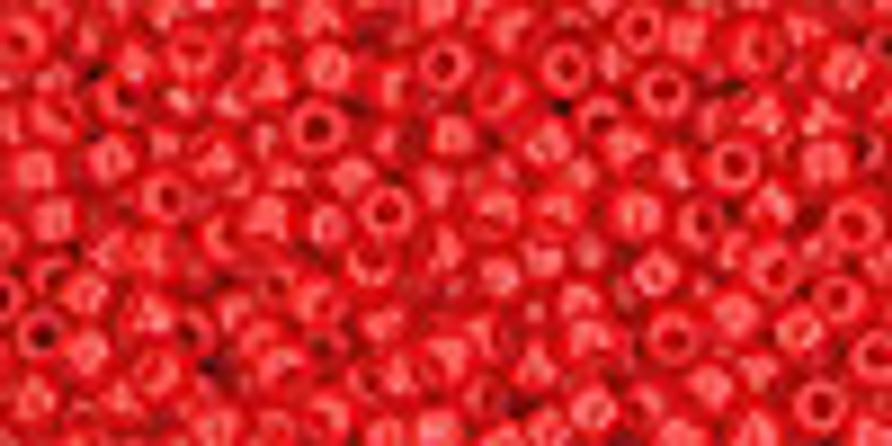 11/0 Opaque Cherry Toho Seed Beads (20 Grams) 11-45A