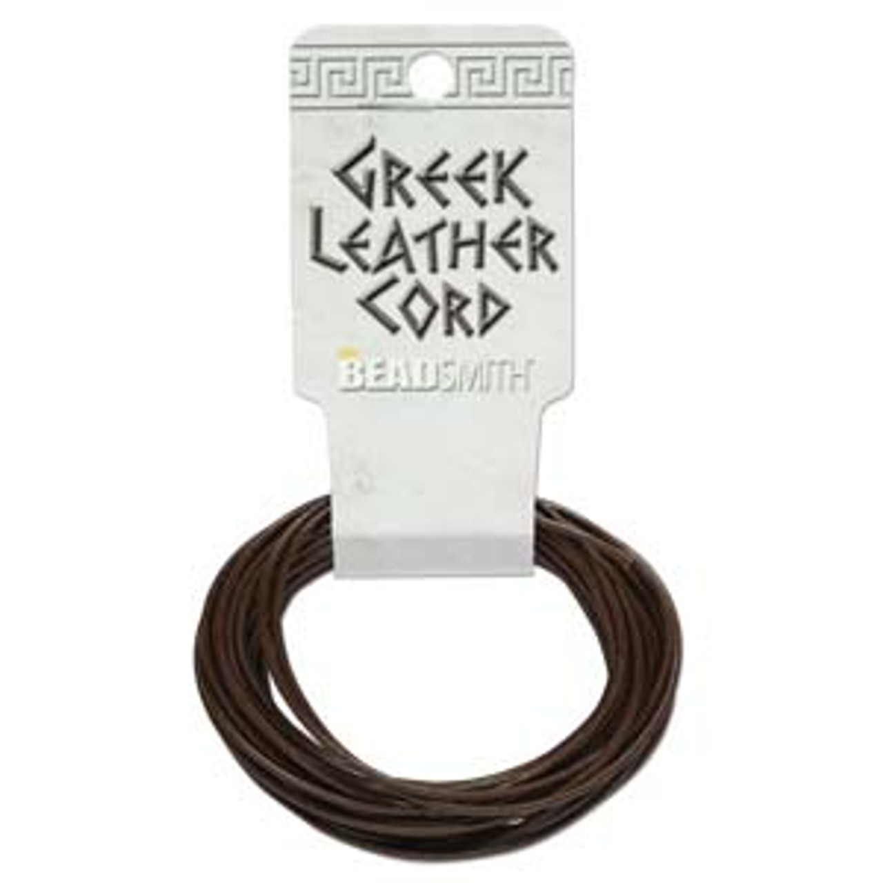 1.5mm Brown Greek Leather - 5 Meter