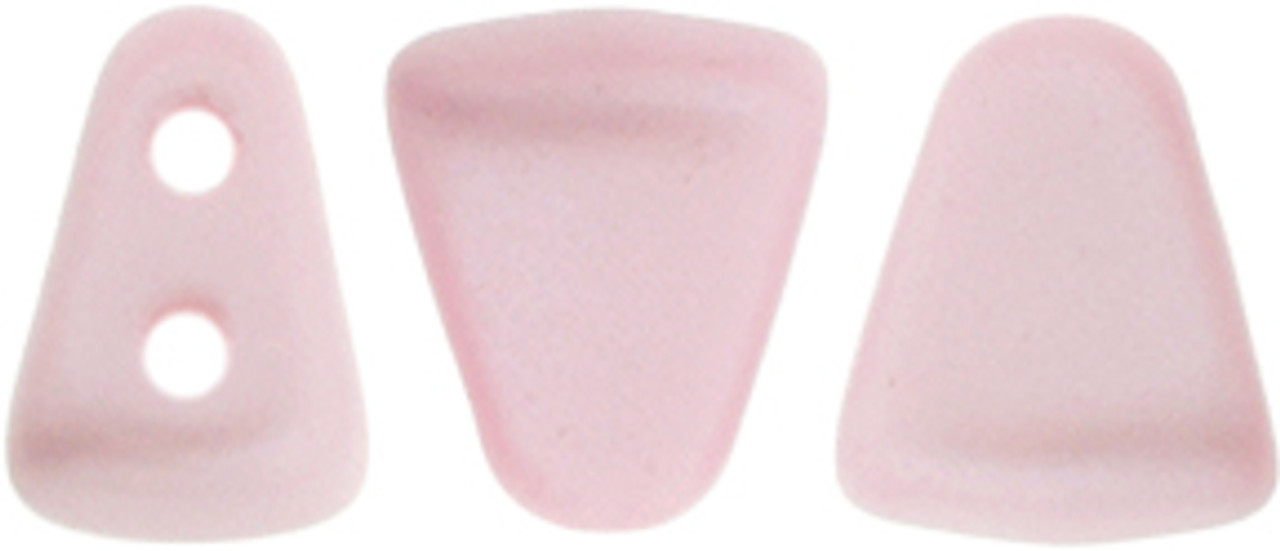 Powdery Pastel Pink Nib Bit Beads (8 Grams) 48-50 Beads (29305)