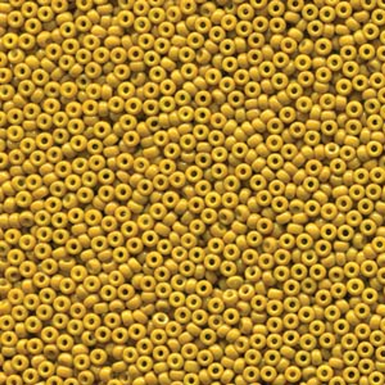 15/0 DC Opaque Light Olive Miyuki Seed Beads (7.2Grams) 15-94456