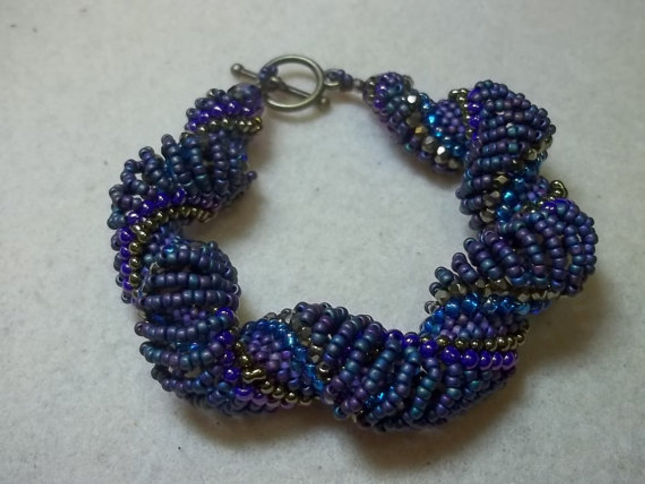 Expanding Curves Bracelet PRINTED Pattern