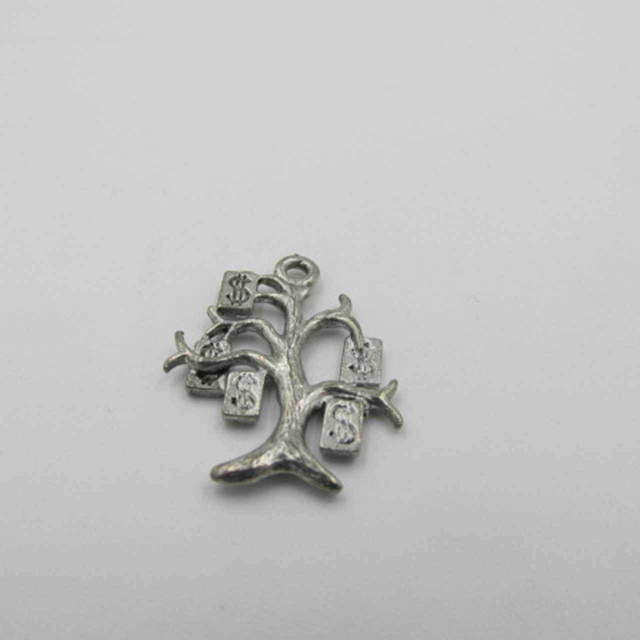 Money Tree Pewter Charm