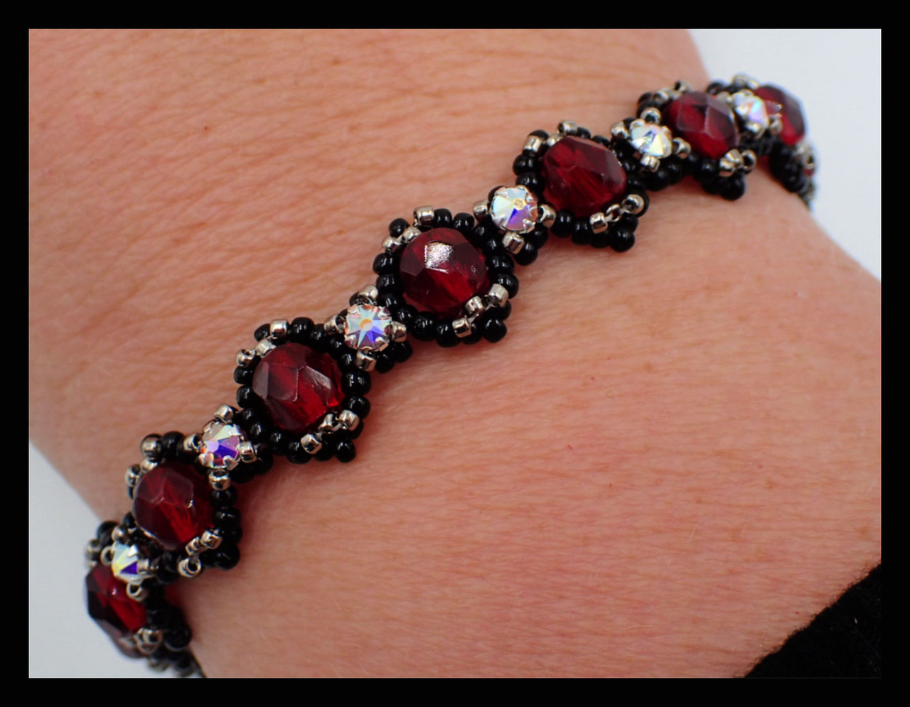 Birthstone Bracelet INSTANT DOWNLOAD PDF Pattern