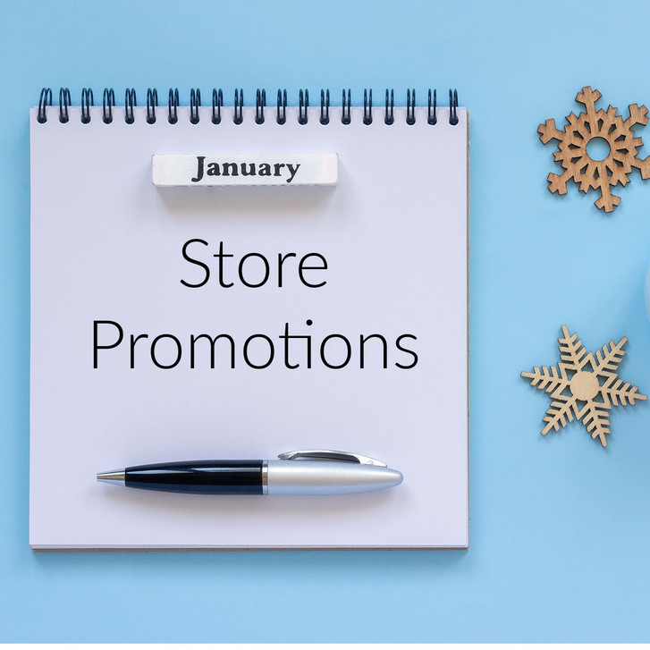January 2026 Store Promotions