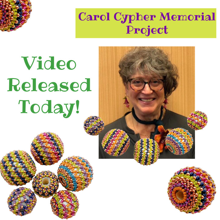 Mardi Gras Netted Beaded Bead Video Released Today
