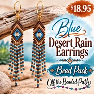 Desert Rain Fringe Earrings