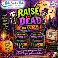 Raise the Dead Pattern Sale 10/19 & 10/20