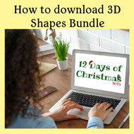 I bought the 3D Shapes Bundle. How to I download the additional patterns?